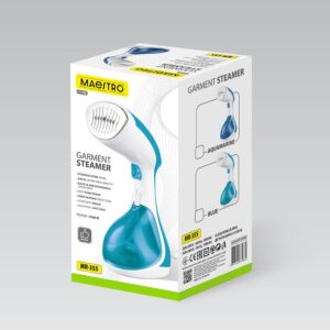 Maestro MR-355-Blue Drabužių garintuvas Mėlynas - Image 3