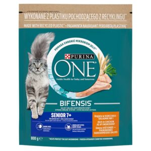 PURINA One Bifensis Senior 7+ - sausas kačių maistas - 800 g