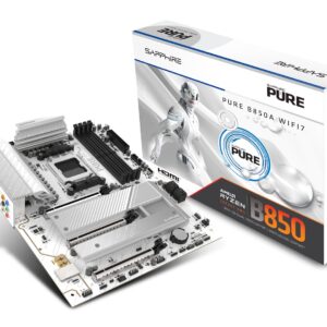 Sapphire PURE B850A WIFI 7 AMD B850 AM5 lizdas ATX - Image 2