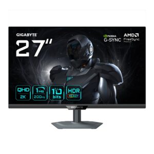 GIGABYTE G27Q2 kompiuterio monitorius 68,6 cm (27") 2560 x 1440 pikseliai Quad HD LED Juoda - Image 1