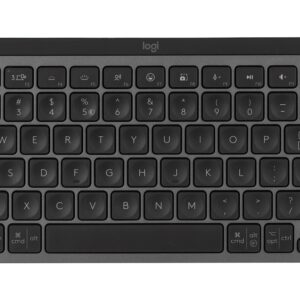 Logitech MX Keys Mini Minimalist Wireless Illuminated Keyboard klaviatūra RD belaidis ryšys + „Bluetooth“ QWERTY Anglų Grafitas - Image 2