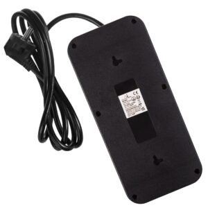 Maclean elektros paskirstytuvas, 6 lizdai + 4xUSB prailginimo laidas, 110–240 V kintama srovė, 50/60 Hz, 2,1 A, maks. 2500 W, 1,5 m, juodas, MCE389 B - Image 3