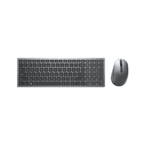 DELL KM7120W klaviatūra RD belaidis ryšys + „Bluetooth“ QWERTY JAV tarptautinė versija Pilka, Titanas