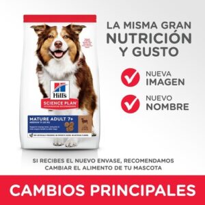 HILL'S Science Plan Mature Adult Medium Lamb and rice - sausas maistas šunims - 2.5 kg - Image 2