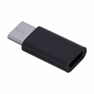 Savio AK-31 / B kabelių sąsaja / invertavimo adapteris Micro USB USB 3.1 Typ C Juoda - Image 2