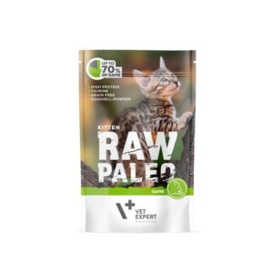 RAW PALEO Kitten Cat Elniena - šlapias maistas kačiukams - 100 g