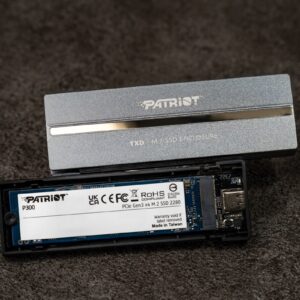 SSD korpusas PATRIOT MEMORY TXD M.2 NVME 1.3 iki 8 TB (PV810UPNGM) Pilka - Image 3