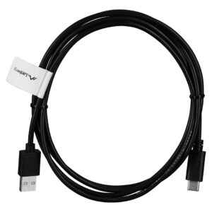 Lanberg CA-USBO-20CU-0018-BK kabel USB 1,8 m USB 2.0 USB A USB C Juoda - Image 3