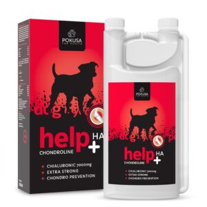 POKUSA ChondroLine Help + HA - papildai šunims - 1000ml