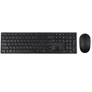 DELL KM5221W klaviatūra Radijo dažnio belaidė QWERTY JAV tarptautinė versija Juoda