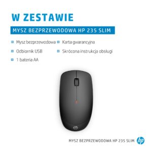 HP 235 Slim Wireless Mouse - Image 3