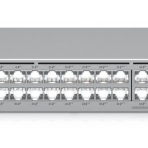 Ubiquiti UniFi Pro Max 48 PoE Valdomas L3 Gigabit Ethernet (10/100/1000) Maitinimas per Eternetą (PoE) 1U Pilka - Image 2