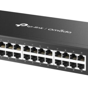 TP-Link Omada ES224G tinklo komutatorius Valdomas L2 Gigabit Ethernet (10/100/1000) Juoda - Image 3