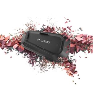 Cardo Spirit laisvų rankų įranga motociklininkams 2 kanalai 400 m Juoda - Image 3