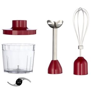 Russell Hobbs 27140-56 trintuvas 1 L Nešiojamasis maišytuvas 500 W Juoda, Raudona, Permatomas