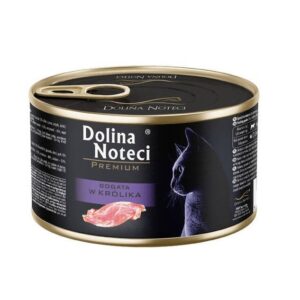 DOLINA NOTECI Premium Rich in rabbit  - šlapias kačių maistas - 185g