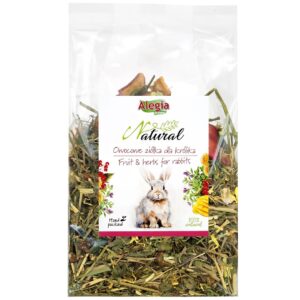 ALEGIA Fruit & Herbs for rabbits - skanėstas triušiams - 130g