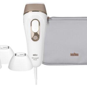 Braun Silk-expert Pro PL5356 Intensyvaus pulso šviesa (IPL) Auksas, Balta