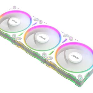 ASUS Prime MR120 Fan ARGB White 3in1 Kompiuterio korpusui Ventiliatorius 12 cm Balta - Image 3