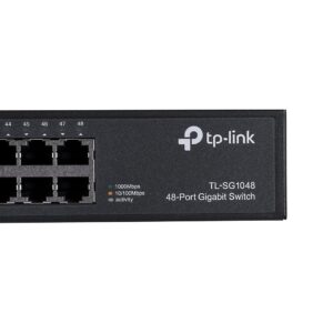 TP-Link TL-SG1048 Ne-valdomas Gigabit Ethernet (10/100/1000) 1U Juoda