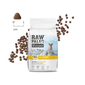 RAW PALEO Ultra Mini Puppy Turkey - sausas maistas šuniukams - 750 g - Image 3