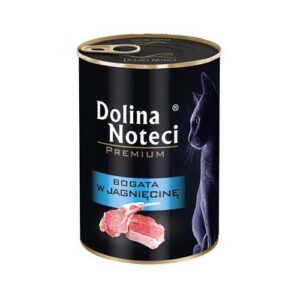Dolina Noteci Premium gausu ėrienos - šlapias kačių maistas - 400g