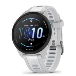 Garmin Forerunner 165 3,05 cm (1.2") AMOLED Skaitmeninis 390 x 390 pikseliai Lietimui jautrus ekranas Pilka GPS (palydovinis)