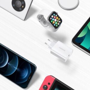 Ugreen USB Power Delivery 3.0 Quick Charge 4.0+ 20 W 3 A tinklo įkroviklis (baltas) - Image 3