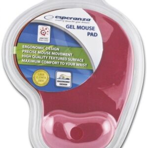 Esperanza EA137R pelės kilimėlis Raudona