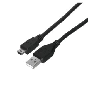 Gembird 1.8m USB 2.0 A/mini-USB M USB kabelis 1,8 m USB A Mini-USB B Juoda