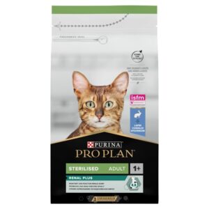 PURINA Pro Plan Sterilised Renal Plus - sausas kačių maistas - 1.5 kg