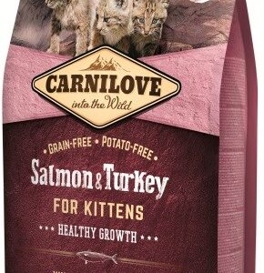 CARNILOVE Salmon & Turkey For kittens - sausas kačių maistas - 6kg