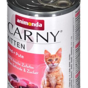 ANIMONDA Carny Kitten Beef Turkey - drėgno kačių ėdalo - 400 g - Image 2