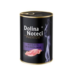 DOLINA NOTECI Premium Rich in rabbit - šlapias kačių maistas - 400g