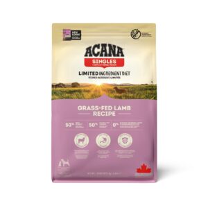 ACANA Singles Grass-Fed Lamb - sausas maistas šunims - 2kg