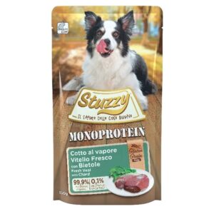 STUZZY Monoprotein Veal with beetroot - šlapias maistas šunims - 150g