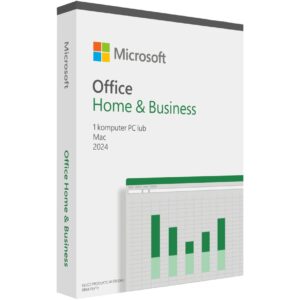 Microsoft® Office Home and Business 2024 Polish EuroZone 1 License Medialess, Lenkų kalba
