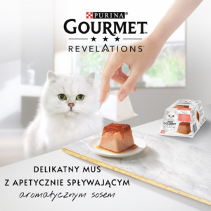 PURINA Gourmet Revelations Lašiša - drėgnas kačių maistas - 2x57 g - Image 3