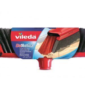 Vileda 151221 šluota Vidaus Minkšti ir kieti šeriai Polietileno tereftalatas (PET), Guma Juoda, Pilka, Raudona - Image 2