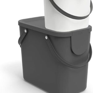 ROTHO Albula Anthracite - atliekų rūšiavimo konteineris - 6l - Image 2