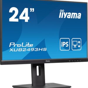 iiyama ProLite XUB2493HS-B6 kompiuterio monitorius 60,5 cm (23.8") 1920 x 1080 pikseliai „Full HD“ LED Juoda - Image 3