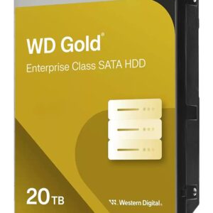 Western Digital Gold WD203KRYZ vidinis kietasis diskas 20 TB 7200 RPM 512 MB 3.5" SATA