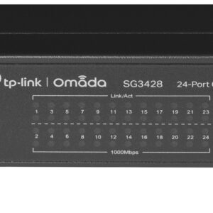 TP-Link Omada SG3428 tinklo komutatorius Valdomas L2/L3 Gigabit Ethernet (10/100/1000) 1U Juoda - Image 3
