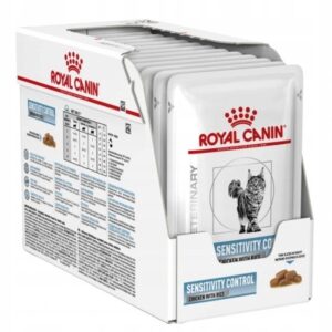 ROYAL CANIN Sensitivity Control Chicken Gravy - šlapias kačių maistas - 12 x 85g
