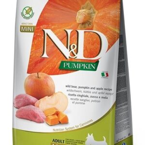 FARMINA N&D Pumpkin Adult Mini Boar&Apple - sausas maistas šunims - 7 kg