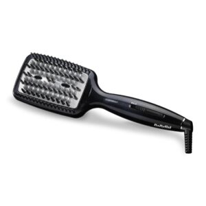 BaByliss Smoothing Heated Brush Tiesinimo šepetys Šiltas Juoda 1,95 m