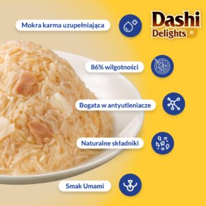 INABA CAT Dashi Delights Švelnūs vištienos dribsniai - skanėstas katėms - 40g - Image 3