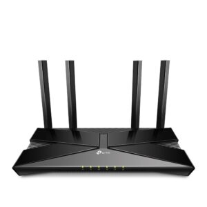 TP-Link EX220 belaidis maršrutizatorius Gigabitinis eternetas Dviguba juosta (2,4 GHz / 5 GHz) Juoda