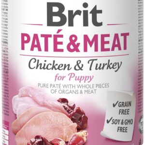 BRIT Paté & Meat Puppy - 800g