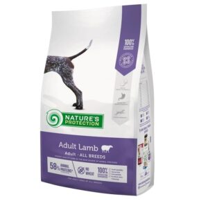 NATURE'S PROTECTION Adult Lamb - sausas maistas šunims - 12kg